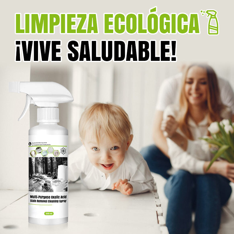 🔥Spray Limpiador Multiusos para Eliminación de Manchas con Ácido Oxálico